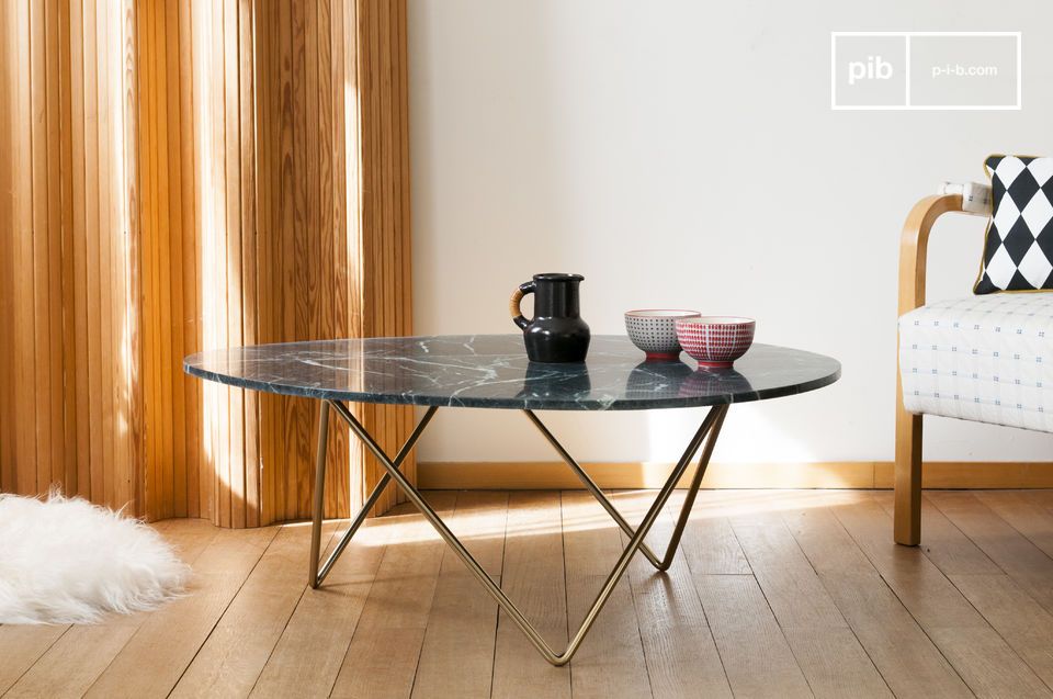 Tavolino in marmo Trivisan - Un tavolino di marmo che gioca