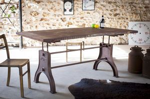 Tavolo rotondo Starbase - Robustezza in legno